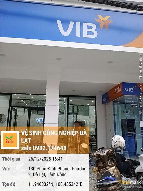 Vệ Sinh Công Nghiệp Đà Lạt TCO